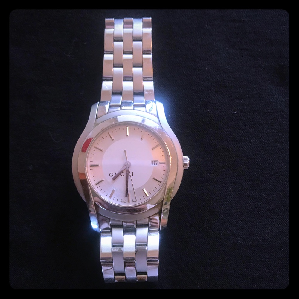 Gucci authentic stainless steel watch